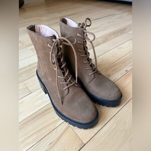 Madewell The Bradley Lace Up Lugsole Boot Women’s Size 5 NWT